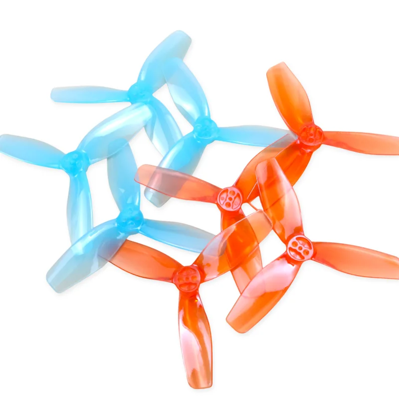 

Высокое качество, 2 пары Gemfan 3024, 3-лопастной 3-дюймовый пропеллер FPV для двигателя 1408, 1,5 мм, Т-образное крепление, шаг 76 мм, прочный для дрона, футбола
