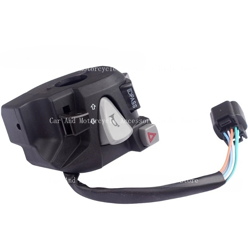 Suitable For Click150 Left Motorcycle with Super Light Plug Horn Turn Signal Button Switch