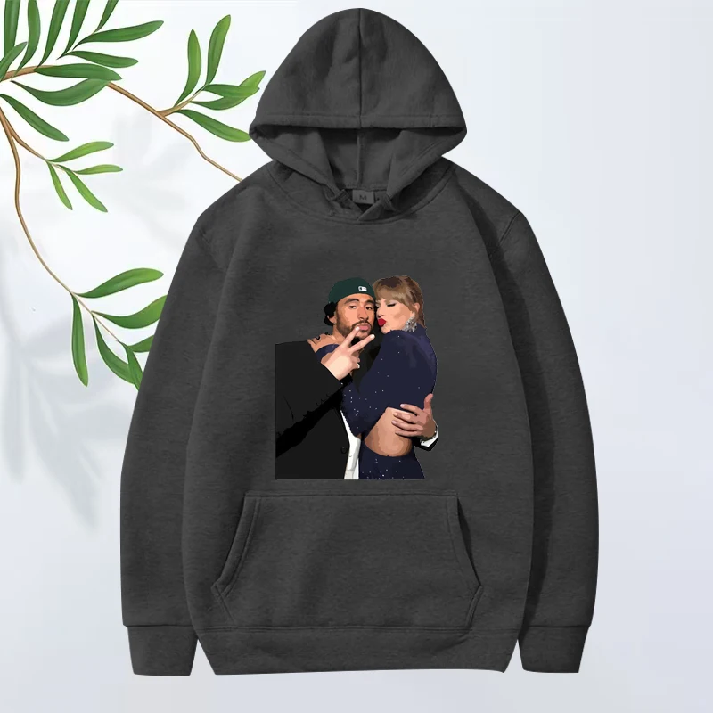 Bad Bunny classic graphics hoodie 2025 new men women love vintage cool Long sleeve Sweatshirt with print oversized hoodie unisex