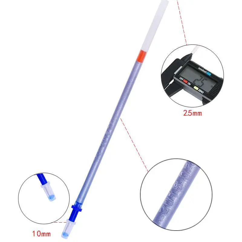 Водорастворимая исчезающая ручка, маркер для стежков, маркер для вышивки ткани, временные стираемые маркировочные стержни, инструмент для шитья, 10