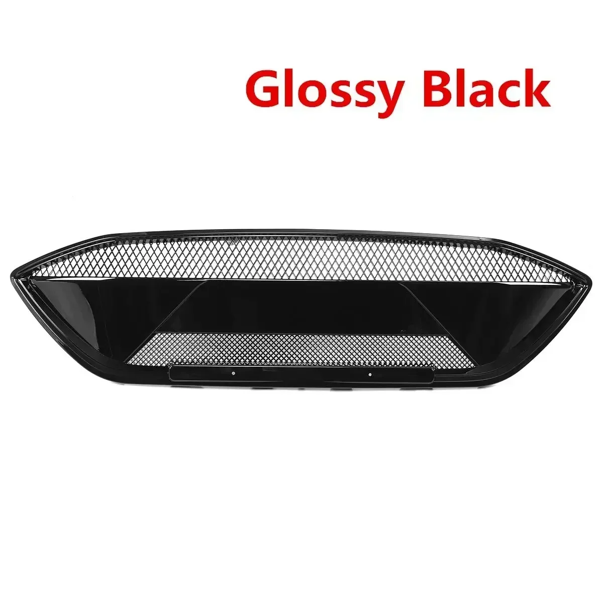 Car Front Upper Grill RS Style Front Hood Radiator Grille For Ford Focus MK4 ST-line 2019 2020 2021 Racing Grills Exterior Part