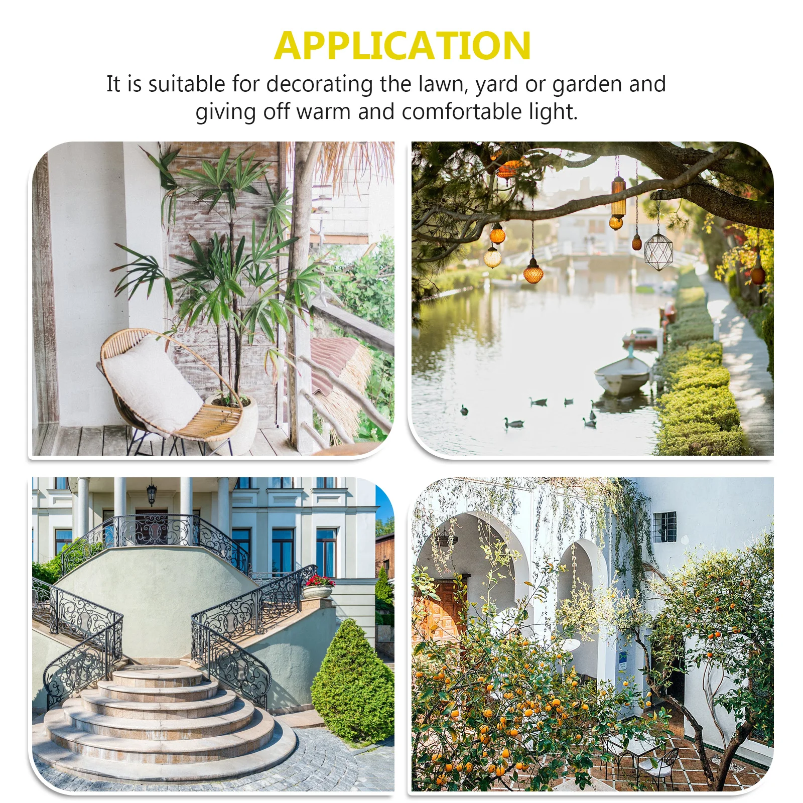 

10Pcs Outdoor Projection Lawn Lights Garden in-Ground Light Waterproof Yard Decorative LED Landscape Lighting for Villa