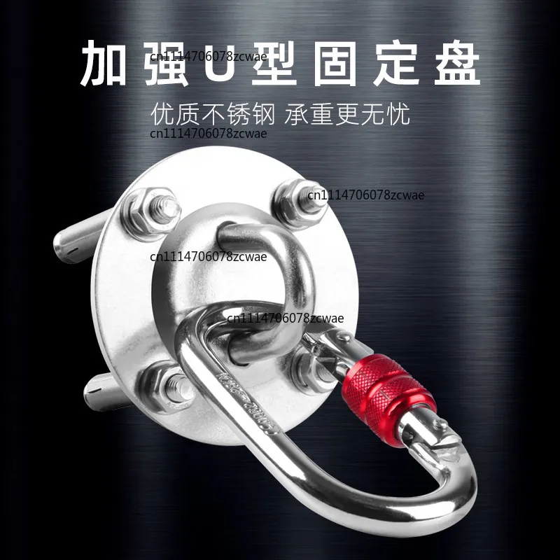 High-rise fire retarder, hanging plate, safety rope holder, hook, escape rope fixing bracket, anchor point O-ring 8 characters
