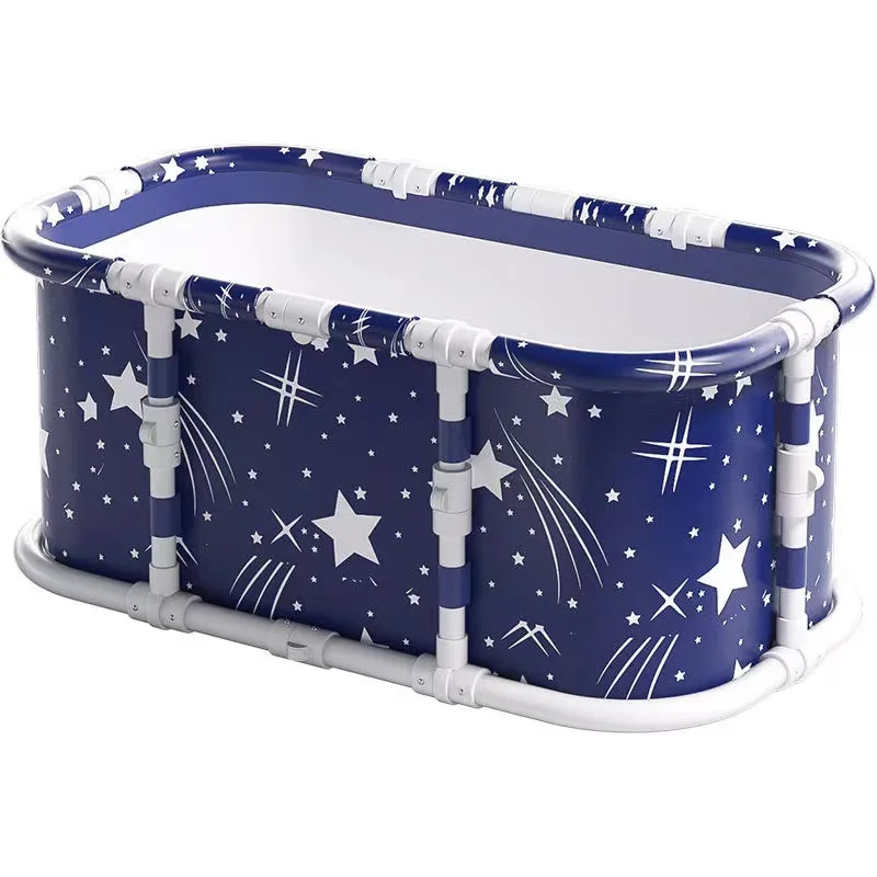 Alloy bracket foldable bathtub for homerectangular bath bucket bath tub