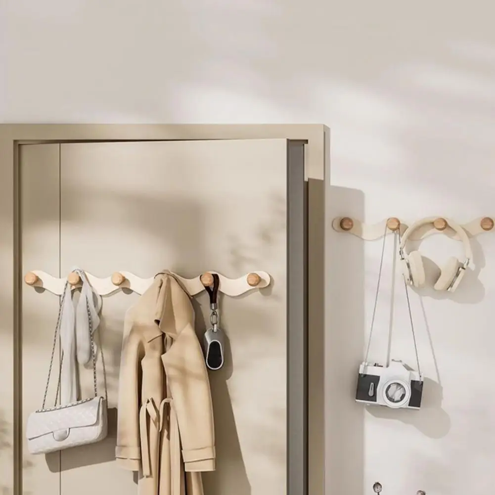 Overhead Storage Hook Adhesive Coats Hooks No Drill Strong Load-Bearing Hooks Carbon Steel Bathroom Kitchen Utility Hook