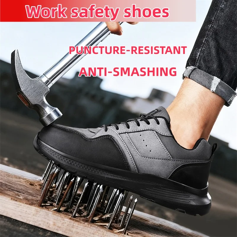 

Casual sports shoes men's four season fashion versatile outdoor thick soled light anti slip comfortable running casual sneakers