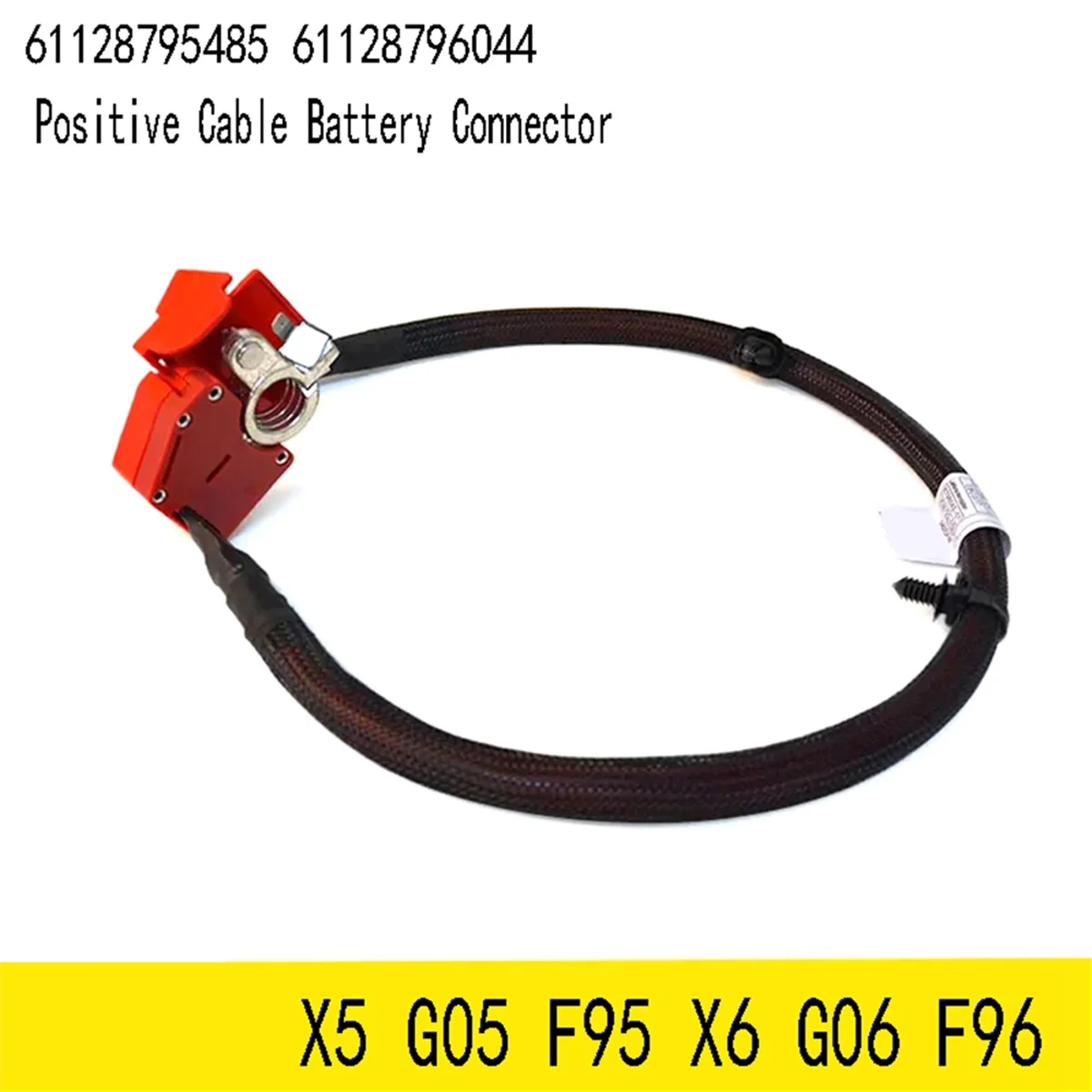 Car Positive Battery Cable for BMW X5 G05 F95 X6 G06 F96 Positive Cable Battery Connector 61128795485 61128796044