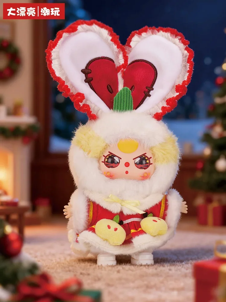 حقيقي في المخزون الطفل ثلاثة عيد ميلاد سعيد أفخم صندوق أعمى العصرية لعبة دمية الكرتون أنيمي حقيبة قلادة الديكور مهرجان هدية #2