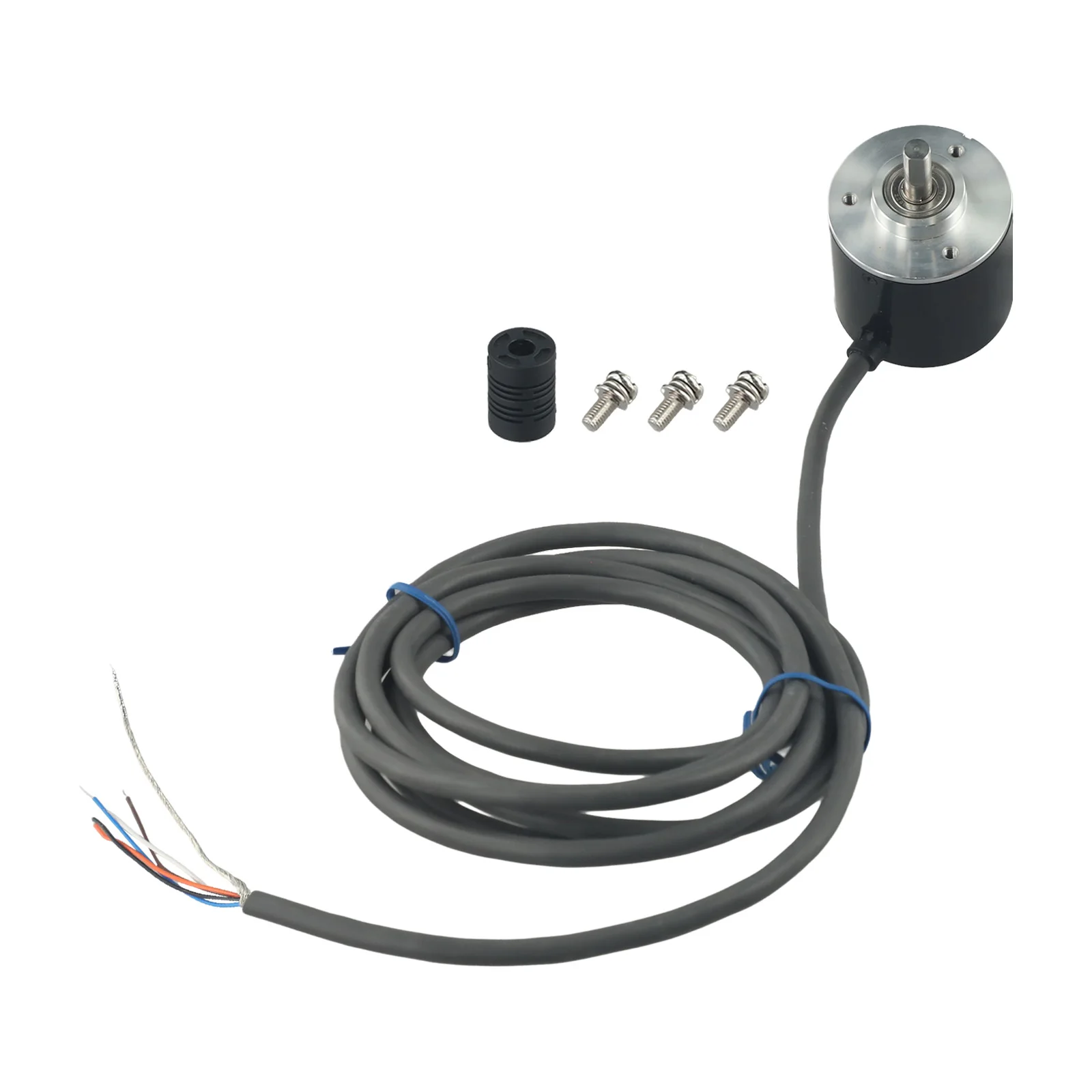 1pc Rotary Encoder E6B2-CWZ6C Rotary Incremental Encoder 100/360/600/1000/1024/2000p/r Resolution For Motor Speed-Control