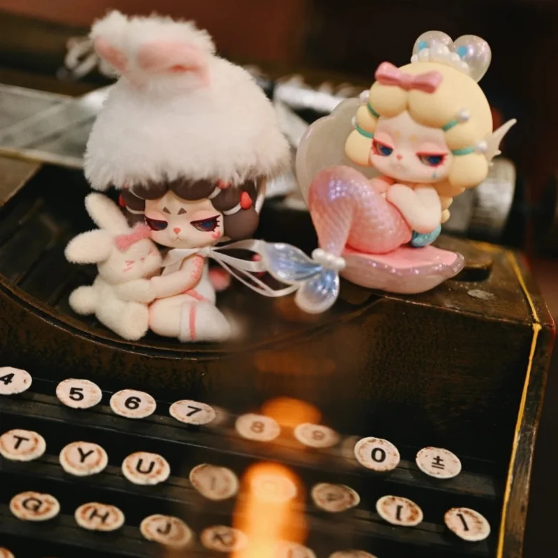 حقيقية دودو رارا الحياة بطل الرواية سلسلة يتدفقون صندوق أعمى عطلة رومانية لطيف دمية أرقام لعبة الحلي فتاة مفاجأة الهدايا