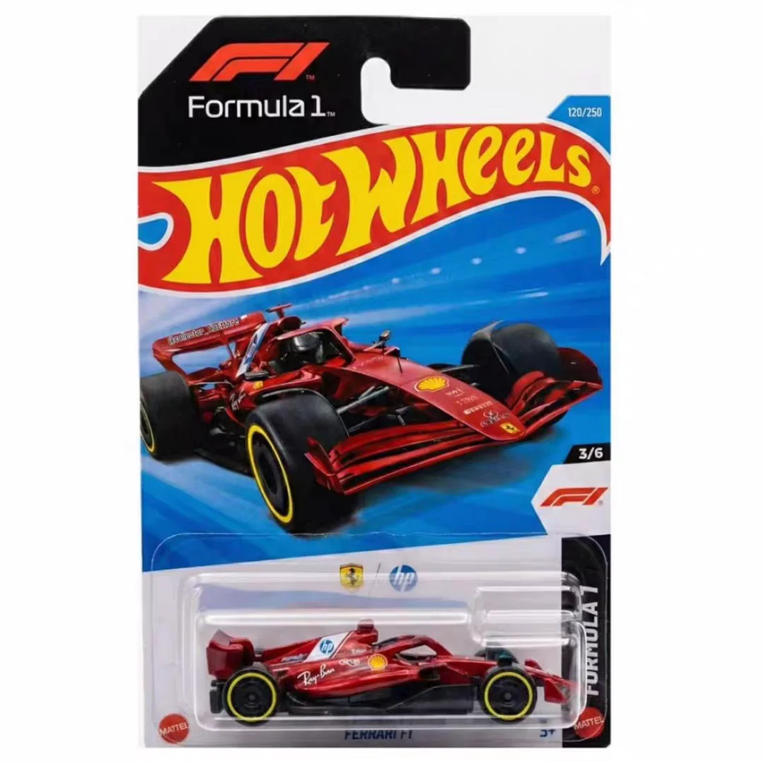 

2026-120 Коллекционные модели автомобилей Hot Wheels Scuderia Ferrari HP 1/64, литые металлические игрушечные машинки