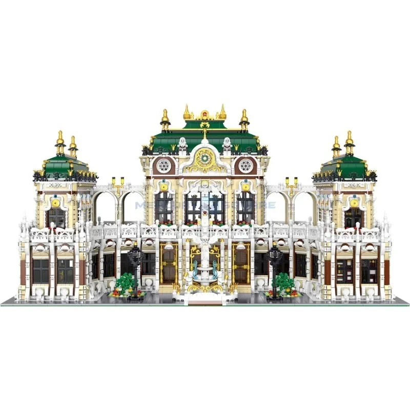 Luxurious Grand Palace Model Blocks City View Moc 33221 Creative Ideas Architecture Building Bricks Gift Diy Toy Kids Boys Girls