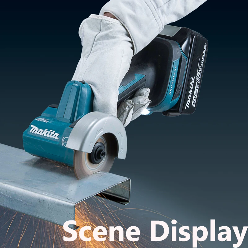 MAKITA DMC300 76mm Cordless Compact Cut-Off Saw Powered By 18V Battery For Versatile Cutting Jobs