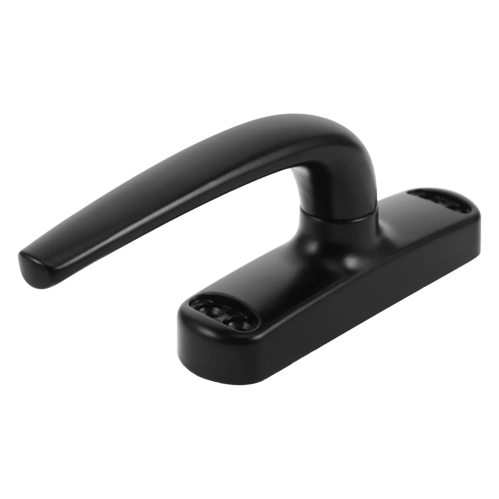 Rv Window Handle Lock Aluminum Alloy 98Mm Hole Spacing Smooth Operation Secure Locking for Camper Travel Trailer Bathroom Door