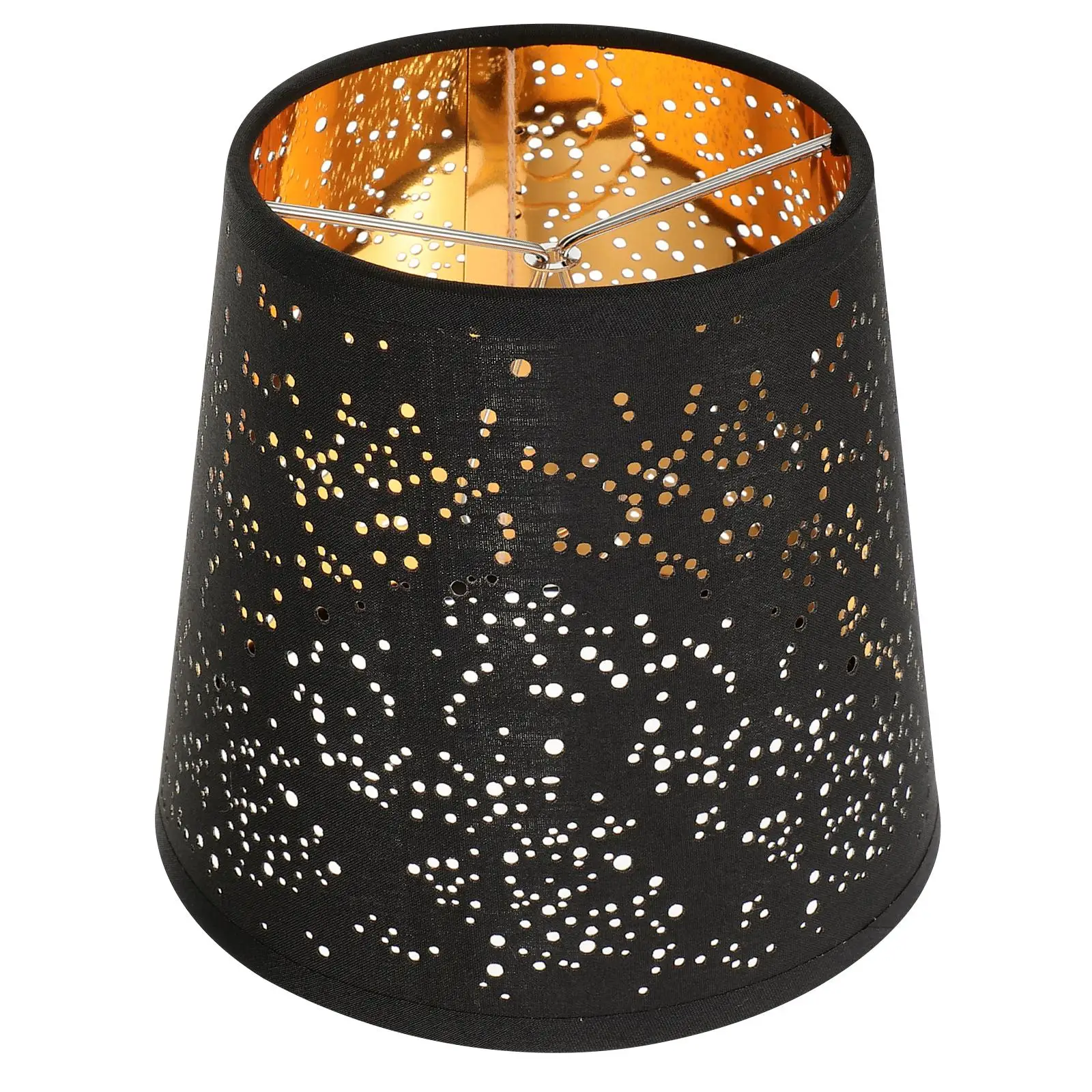 

Cloth Lamp Accessories Black Shade For Lamp Outer Inner Table Floor Lampshade Cover Dust Proof Warm Lighting