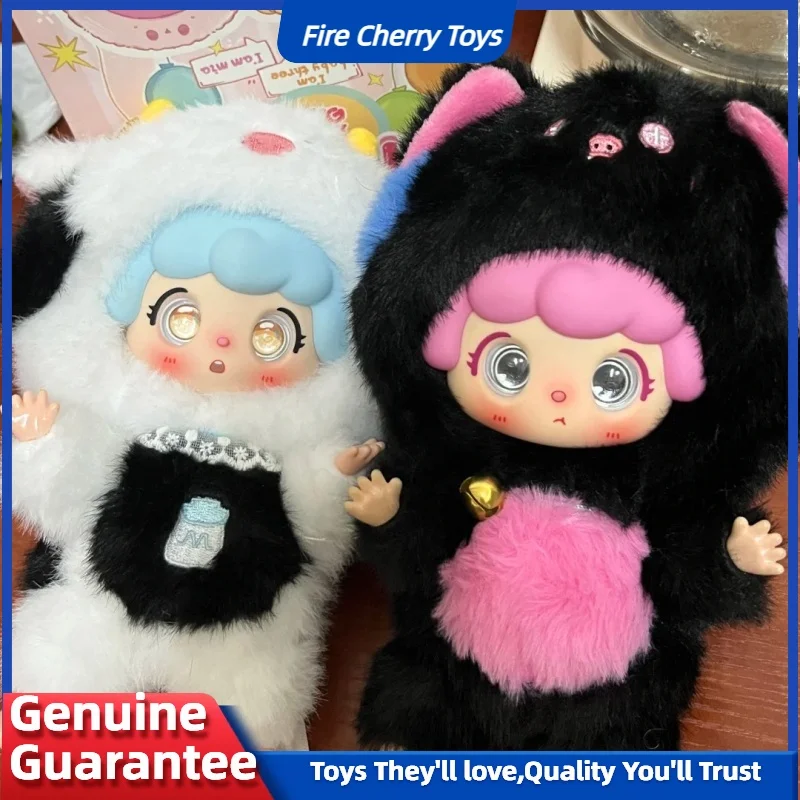 

Genuine Baby Three Mia Moe Friends Blind Box Cute Vinyl Doll Room Decor Plush Doll Toy Mystery Box Ideal Friends Birthday Gift