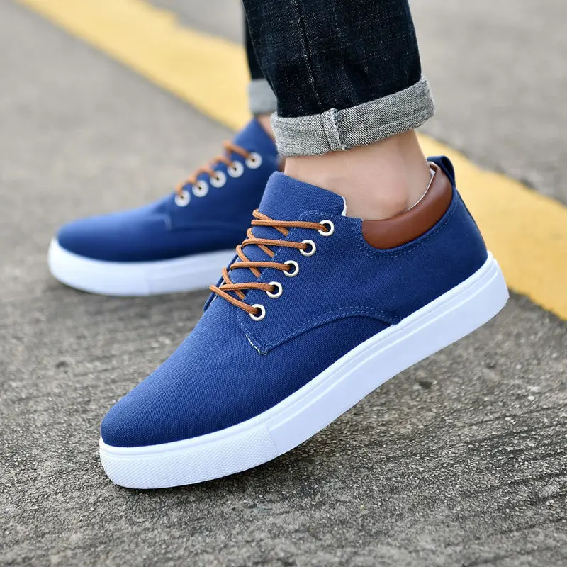 Zapatos informales ligeros para hombre, zapatillas deportivas de lona a la moda, elegantes, clásicas, originales, tendencia Retro, primavera y otoño, 2024