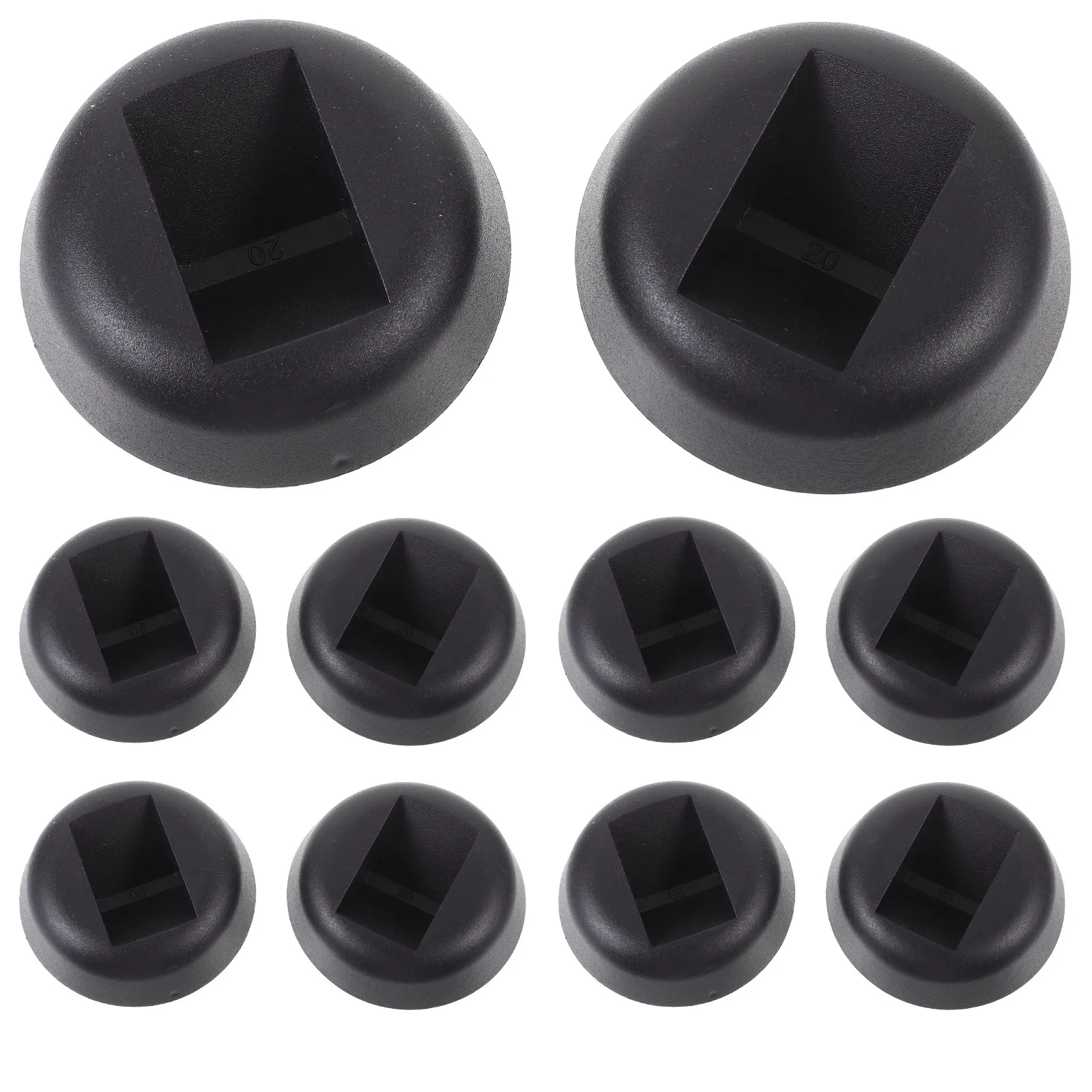 

10Pcs Jewelry Display Holder Bases Plastic Floating Frame Stand Stable Compact Lightweight for Display Cabinet Counter Jewelry