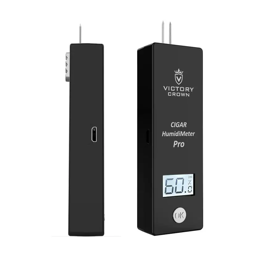 Cigar Humidity Meter Cigar Hygrometer Detection Wet Cigar Internal Humidity Tool Hygrometer Probe