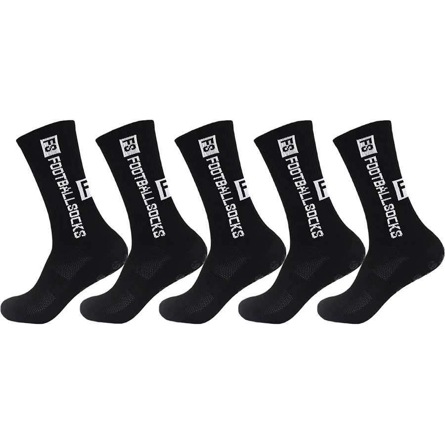 5 Paar rutschfeste Trainingssocken für Herren und Damen, für Fußball, Basketball, Baseball, Rugby, Fußball, Tennis