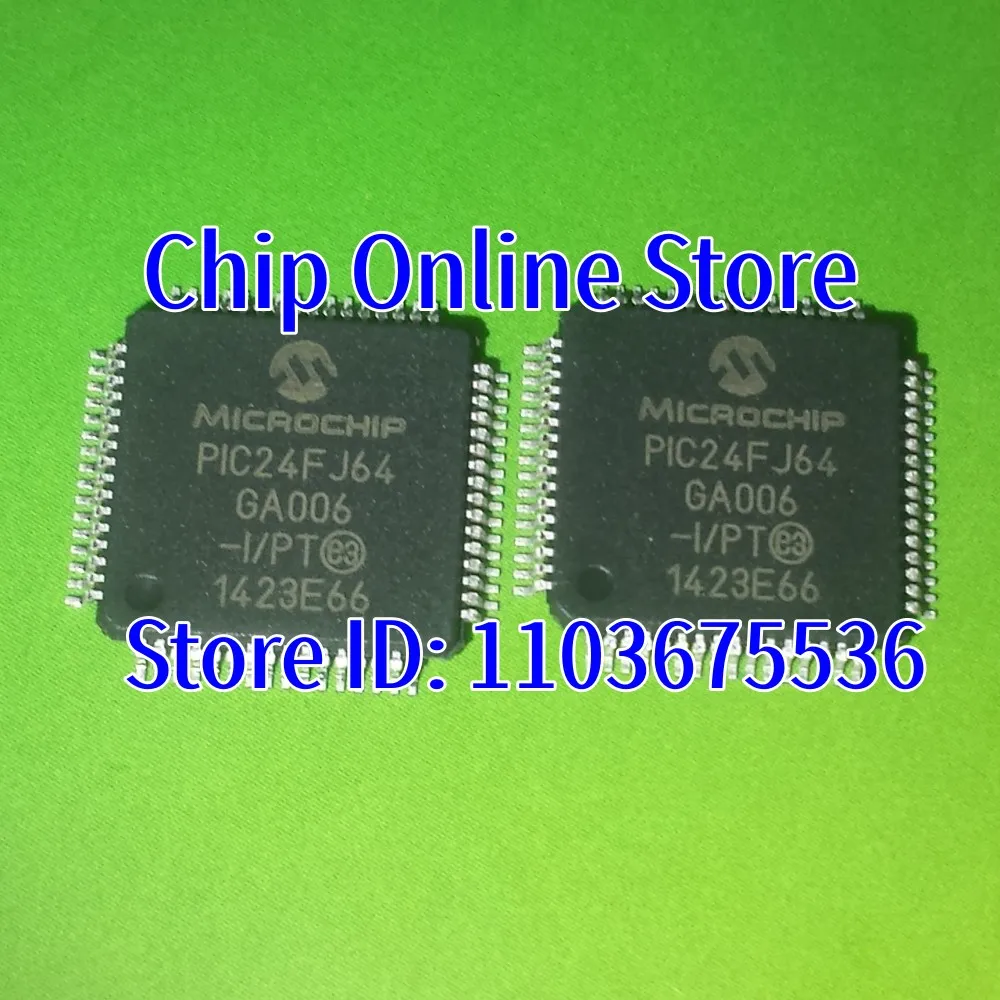 

5~50pcs PIC24FJ64GA006-I/PT PIC24FJ64GA006 TQFP64 New Original 8 Bit Microcontroller MCU