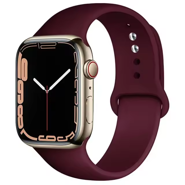 Silicone Band For Apple Watch straps 49mm 40mm 44 mm 45mm 46mm 42mm 41mm 38mm sports bracelet iWatch series 10 9 8 3 SE ultra 2 - Image 29