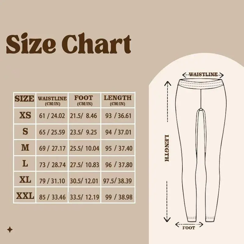 Women Mid‑Rise Fleece Lined Leggings, Halloween Mystic Galaxy Cat Moon Tribal Print Slim Elastic Trousers view 6