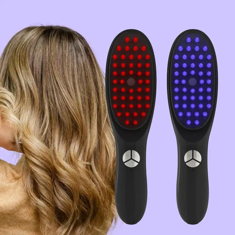 Electric Spray Massage Comb Hair Growth Vibration Head Massager Brush Anti Hair Loss Scalp Liquid Medicine Atomizing Comb