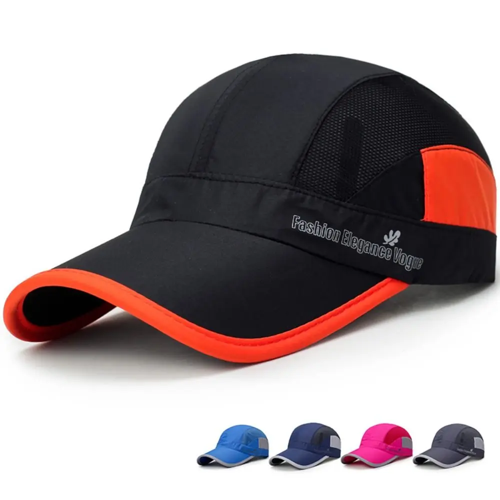 

Fashion Adjustable Baseball Cap Sun Protection Quick Drying Golf Cap Waterproof Breathable Fishing Hat Male and Female