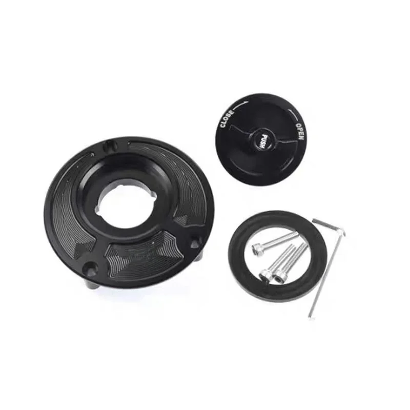 For Yamaha MT01 MT-03 MT07 MT-09 MT-10 MT15 MT-25 MT125 CNC Aluminum Keyless Motorcycle Accessories Fuel Gas Tank Cap Cover