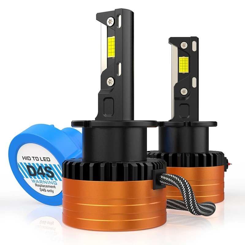 

2 шт. 110 Вт светодиод высокого качества V31 для новой автомобильной светодиодной лампы серии D 10000LM 6500K D4/D4S