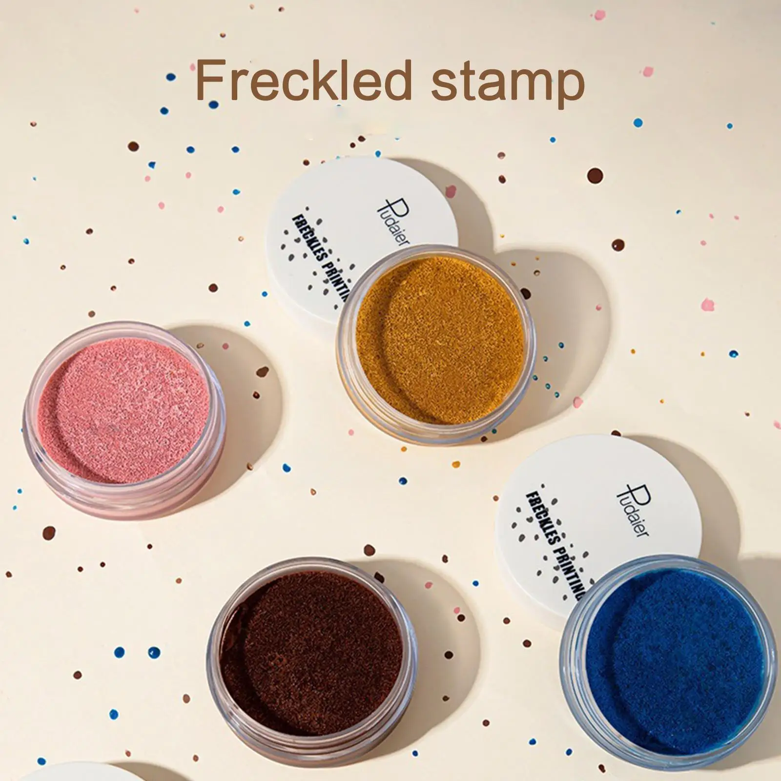 Freckled Stamp Kit Lifelike Freckle Pen Pink Makeup Create Pad Sunkissed Most Ink The Look Effortless Dot Waterproof Spot P W6W9