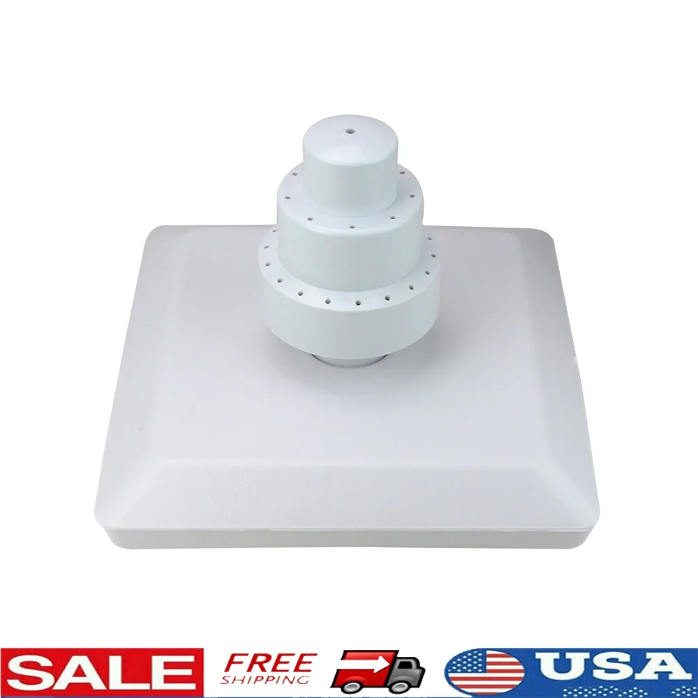 

3-Tier Floating Grecian Pool Fountain Connection Kit Outdoor Water Feature Aeration Spray Height Control Backyard Decor Heavy