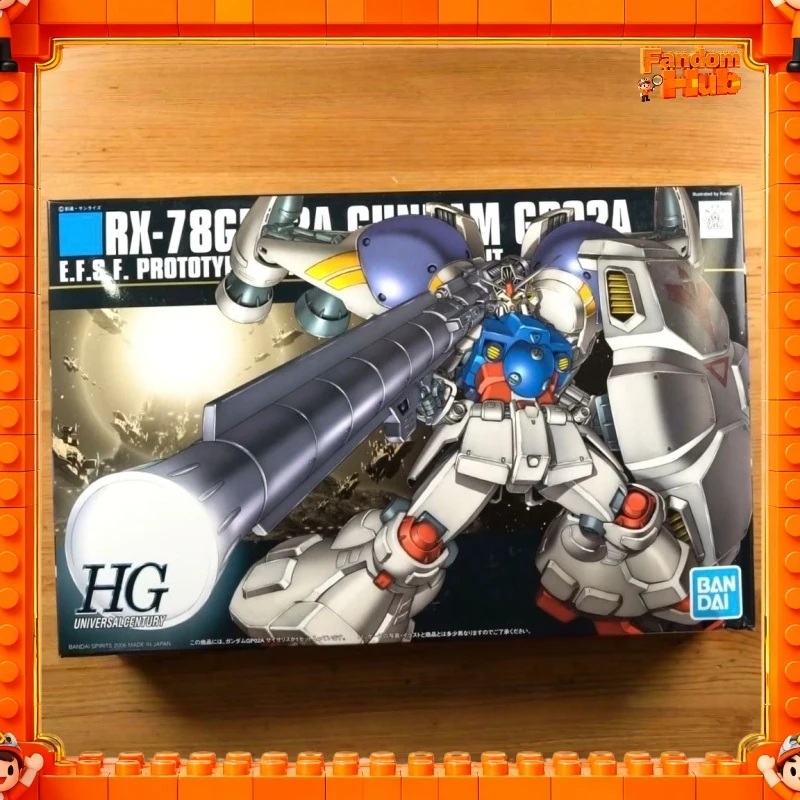 In Stock Bandai Hguc 066 1/144 Rx-78gp02a Gundam Physalis 0083  Assembly Model Kit Action Figure Model Toy Gift