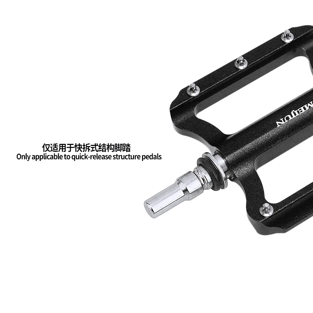 Klappbarer Fahrrad-Pedalhalter mit Schnellverschluss für Brompton MKS Pedal, tragbare Rahmenmontage-Befestigungsadapterbasis – Detail 6
