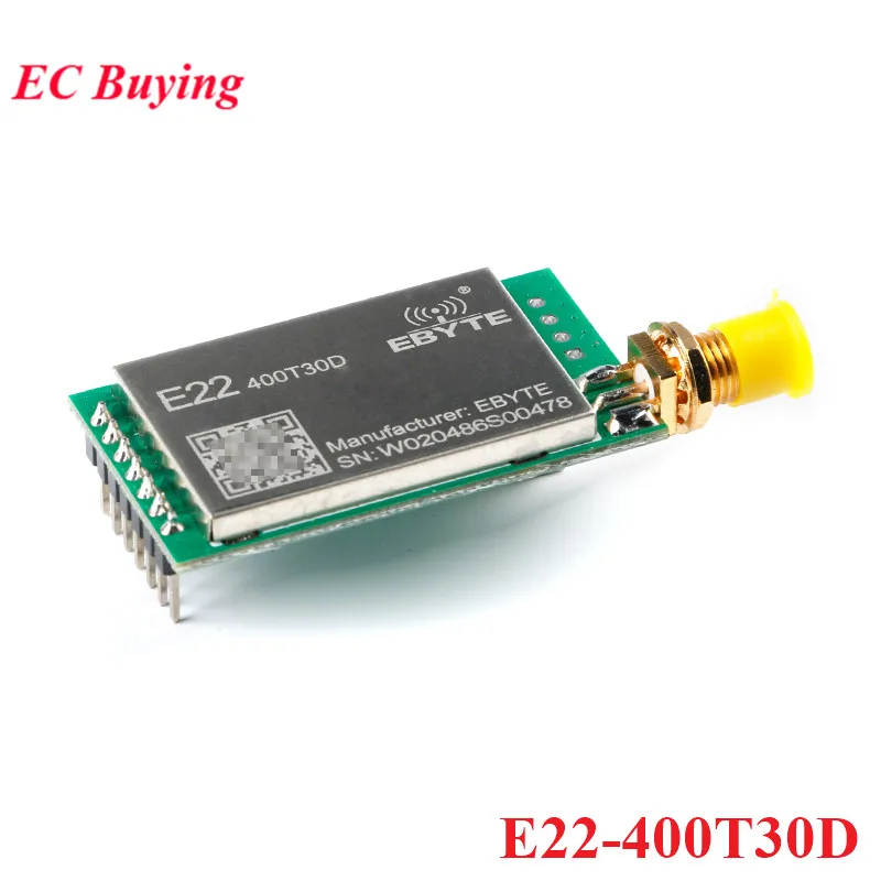 5 Stück/1 Stück LoRa Drahtloses Transceiver-Modul 433 SX1278 E22-400T22S 400T30S 400T30D SX1262 900T22D 900T30D 400M22S 400M30S 900T22S – Detail 3