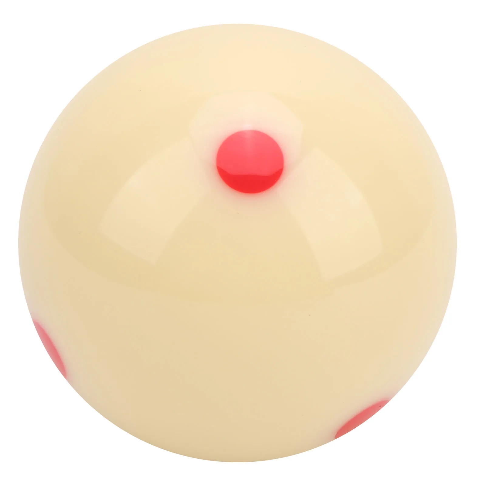 Portable Billards Cue Ball Standard 52.5mm Resin Billiard Redpoint Practice Training Pool Cue Ball
