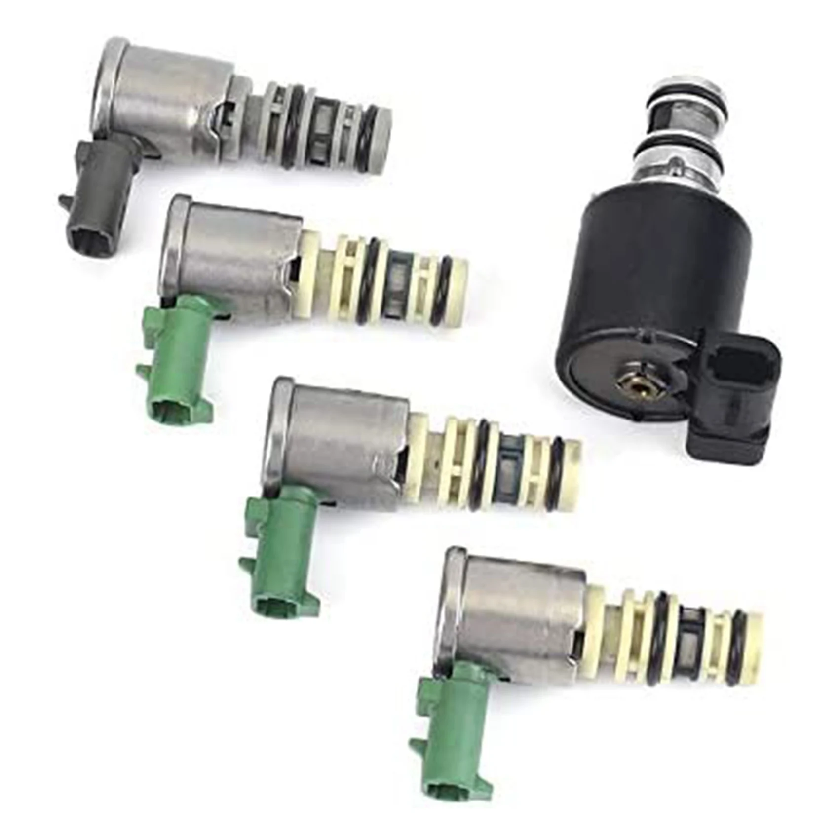 5Pcs Transmission Solenoid Valve Kit 5L40E Fit for 3-Series 2001 2002 2003 2004 2005 2006 2007