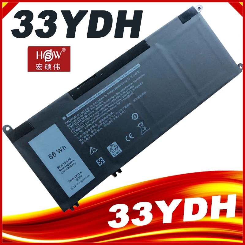 

Аккумулятор 33YDH для ноутбука Dell Inspiron 17 7000 773 7778 7786 15 7779 13 7577 G3 15 7353 G3 15 3579 G3 17 379 G587 G7 G7 G7