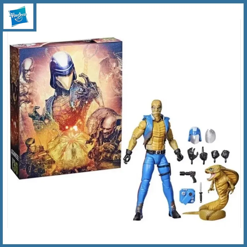 

In Stock Hasbro G.I.Joe GIJoe Classified Series 130 Once A Man Cobra Commander Action Figure Model Toy Collection Hobby Gift