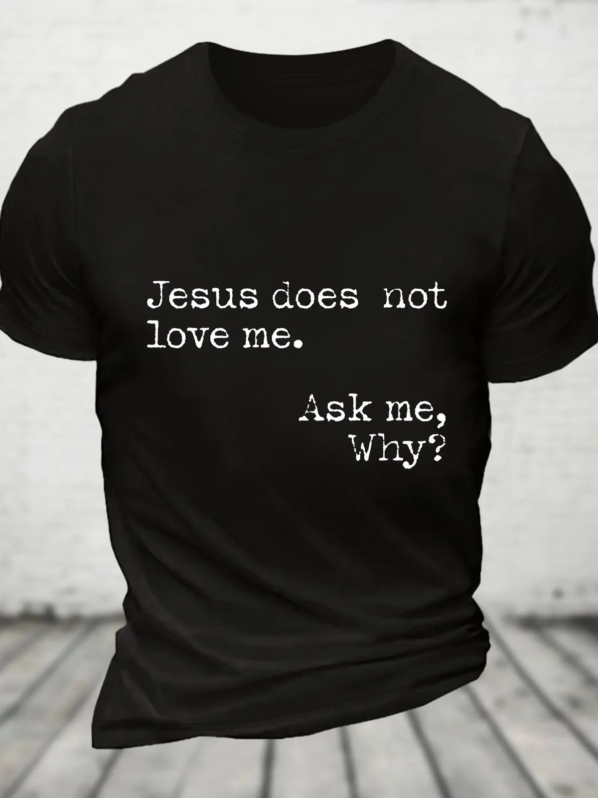 Jesus Does Not Love…