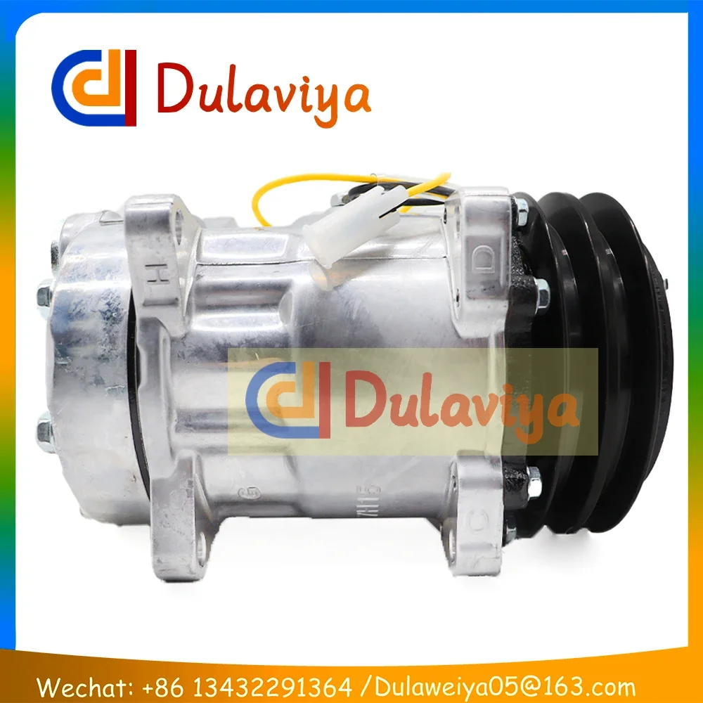 Auto AC Compressor SD7H15 24V For VOLVO FL 10 10/320 11104419 11412632 15082742 845018 32469 78606 14-8045