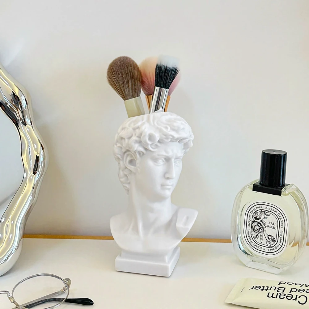 Фигурка греческой мифологии, голова Давида, портреты, бюст, мини-гипсовая статуя, практика рисования, поделки, гипсовая скульптура, скандинавский декор