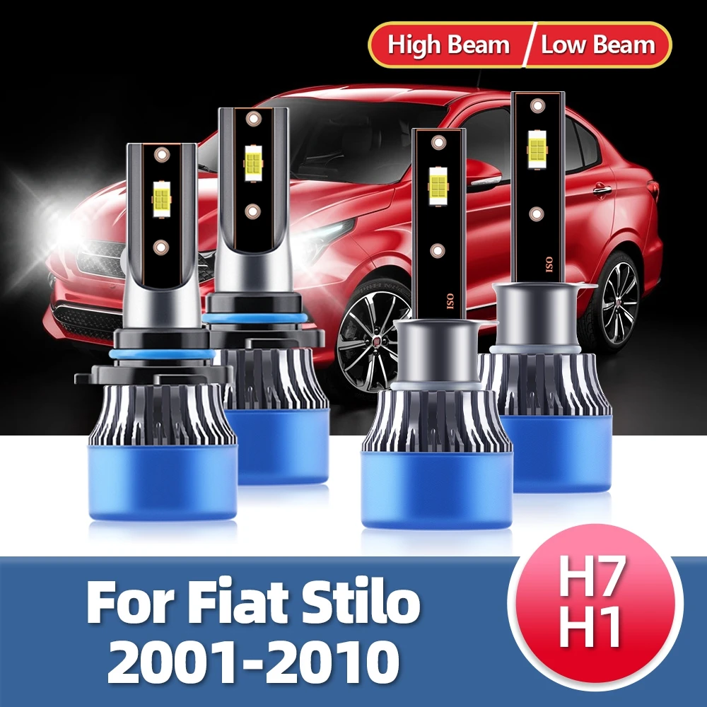 LSlight LED Car Lights Bulbs Auto Headlights 110W CSP 15000Lm For Fiat Stilo 2001 2002 2003 2004 2005 2006 2007 2008 2009 2010