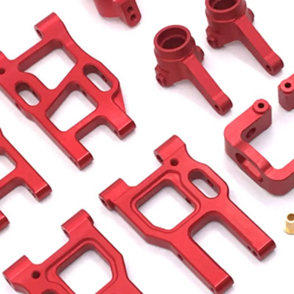 1/10 Aluminium Duurzaam Volledig Metalen Upgrade Metalen Onderdelen Kit Voor LC Racing PTG-2 RC Auto Deel RC Auto Accessoires