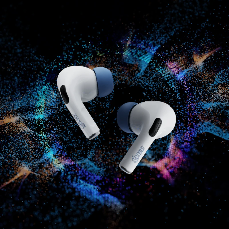 MARVEL الأصلي الهواء الحد من الضوضاء سماعات بلوتوث ميكروفون سماعات لاسلكية TWS عمر البطارية الطويل جراب الصوت المكاني PROO #3