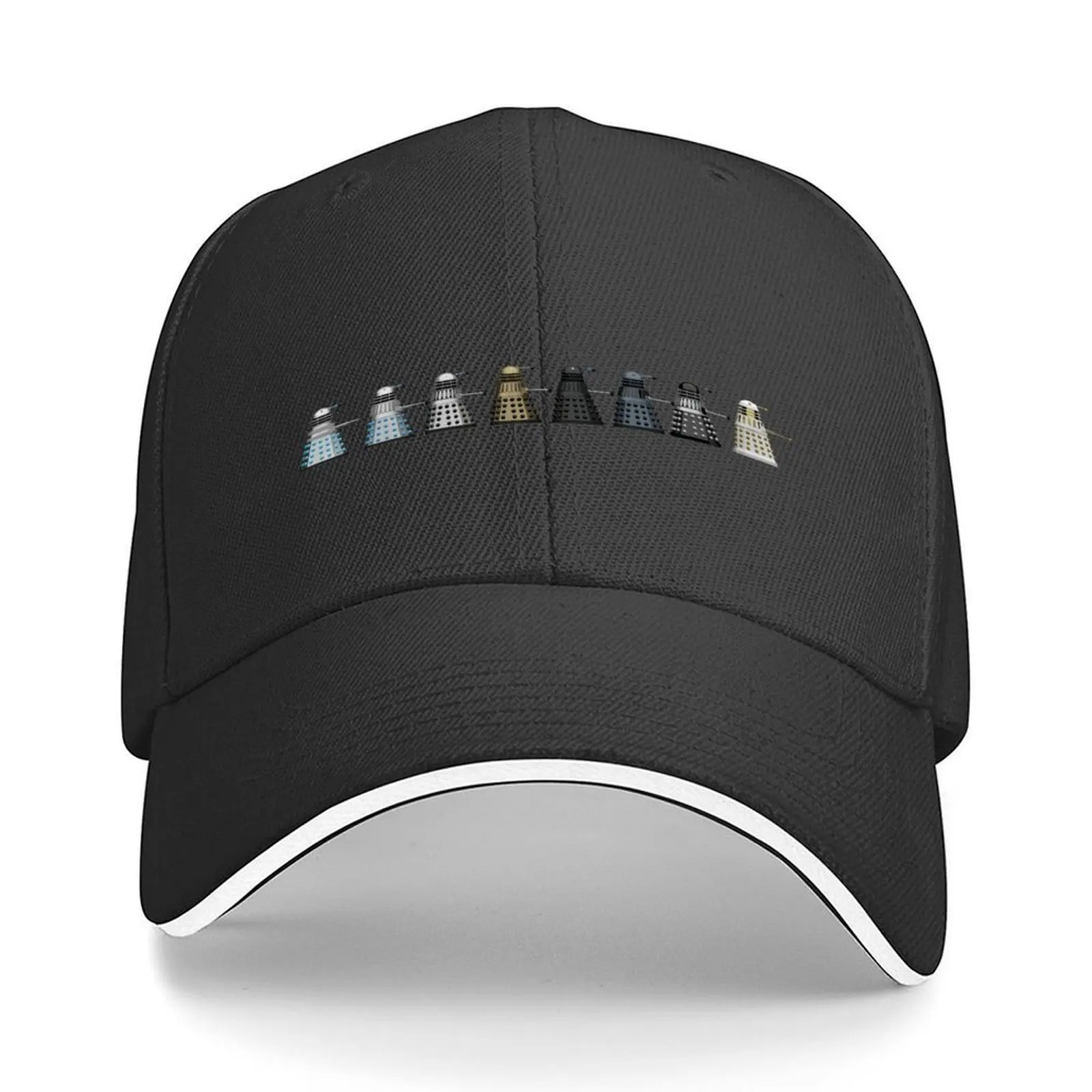 

Tin Plated Pepper Pots - Black Baseball Cap sun caps Custom Cap sailor cap for men party Hat Men Hats Women's