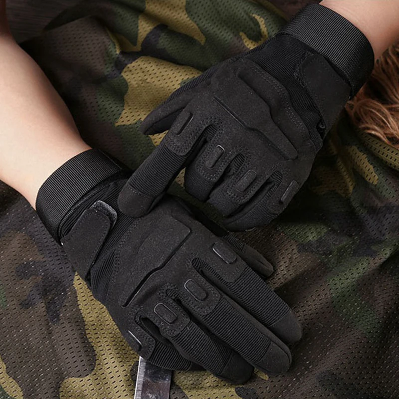 Tactical Full Half Finger Gloves Outdoor Protective Cycling Climbing Mountaineering Glove Shooting Hunting Motorcycle Gloves