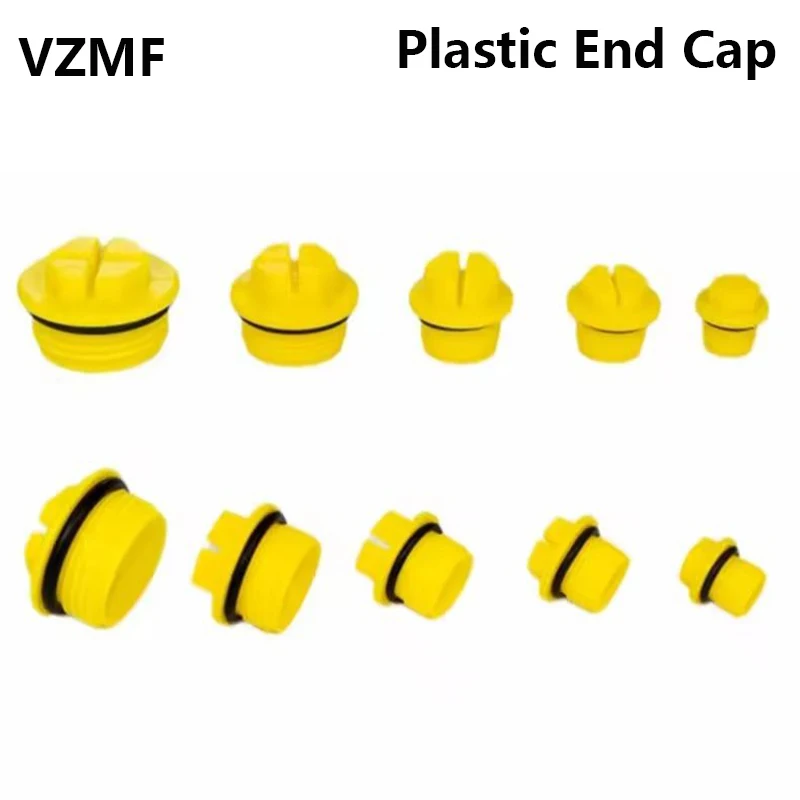 10/20pcs Cross Plug Plastic Thread Plug External Wire Plug Mechanical Sealed Water Pipe Dust Plug Plastic Plug