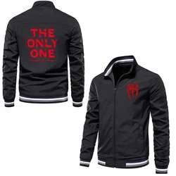 2024 New Men's spring and autumn New Famous Wrestler Roman Reigns Men's Windbreaker jacket Street Sports Casual coat